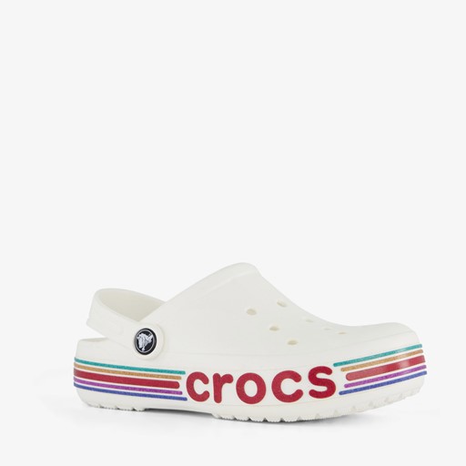 Bayaband Rainbow Glitter Clog klompen wit