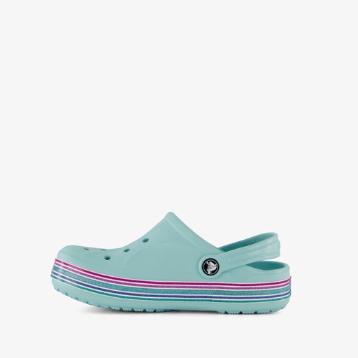 Bayaband Rainbow Glitter Clog klompen blauw