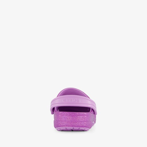 Baya Clog kinder klompen paars glitter