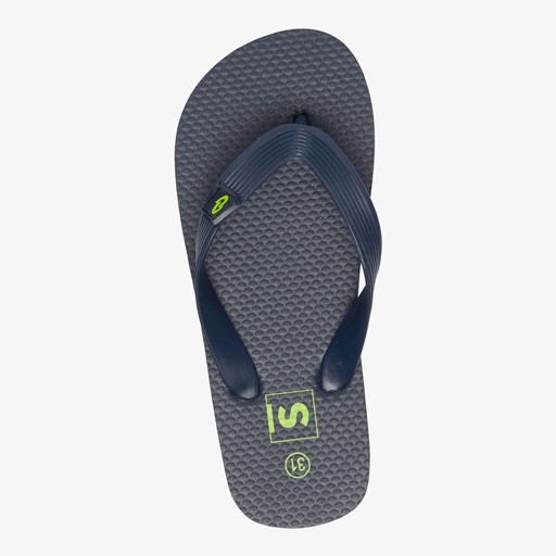 Kinder teenslippers donkerblauw