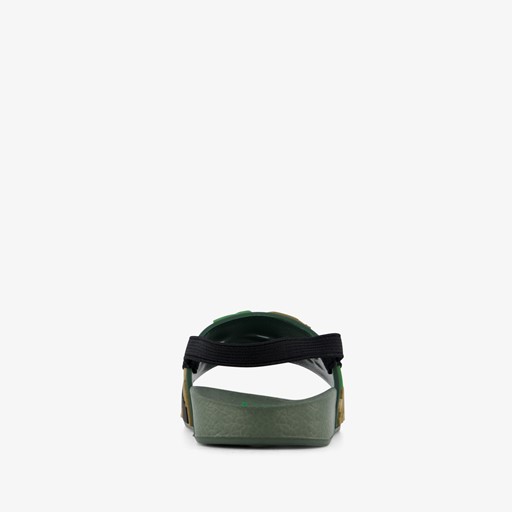 Kinder badslippers met hielbandje dino