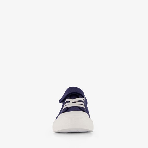 Canvas sneakers kind blauw wit