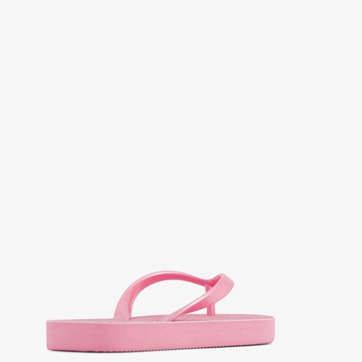 Meisjes teenslippers roze