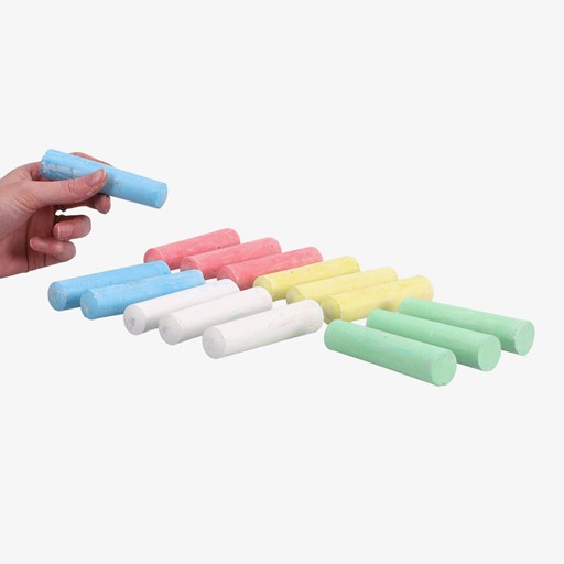 Stoepkrijt 15 Stuks In Emmer