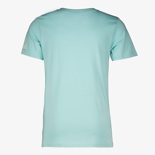 Jongens T-shirt met opdruk lichtblauw