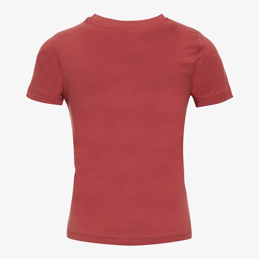 Jongens T-shirt met opdruk rood