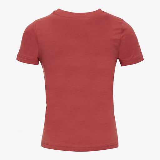 Jongens T-shirt met opdruk rood