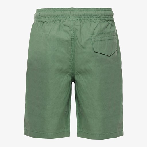 Katoenen jongens short groen