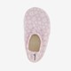 Kinder schoenen roze met bloemenprint