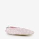 Kinder schoenen roze met bloemenprint