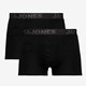 Heren boxershorts 2-pack zwart