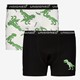 Unsigned 2-pack jongens boxershorts T-rex