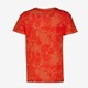 Jongens T-shirt met palmbladeren oranje