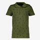 Jongens polo met palmbomen groen