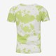 Jongen tie dye T-shirt wit groen