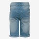 Jongens denim short lichtblauw