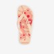 Kinder teenslippers met bloemenprint