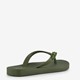 Kinder teenslippers kaki groen