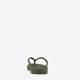Kinder teenslippers kaki groen