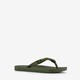 Kinder teenslippers kaki groen