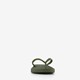 Kinder teenslippers kaki groen