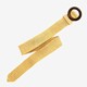 Gevlochten dames riem beige