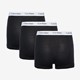 Heren boxershorts zwart 3 pack