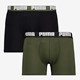 Puma Everyday Basic Boxer 2 pack groen zwart