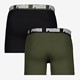 Everyday Basic Boxer 2 pack groen zwart