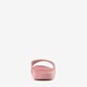 Meisjes badslippers roze met glitters