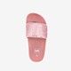Meisjes badslippers roze met glitters