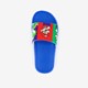Super Mario kinder badslippers blauw