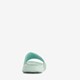 Meisjes badslippers met hartje mintgroen