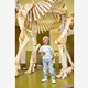 Jongens T-shirt wit met dino