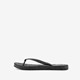 Dames teenslippers zwart
