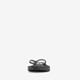 Dames teenslippers zwart