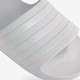 Adilette dames badslippers grijs