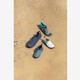 Dames waterschoenen grijs blauw