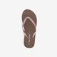 Dames teenslippers bruin