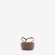 Dames teenslippers bruin