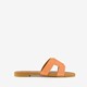 Dames slippers koraal MAG NIET ON