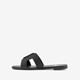 Dames slippers zwart MAG NIET ONLINE