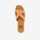 Dames slippers koraal MAG NIET ON
