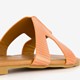 Dames slippers koraal MAG NIET ON
