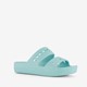 Baya Platform dames slippers blauw