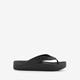 Baya Platform Flip dames teenslippers zwart