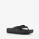 Baya Platform Flip dames teenslippers zwart