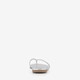 Dames teenslippers zilver