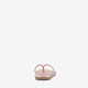 Dames teenslippers rosé goud