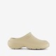 Dames klompen beige